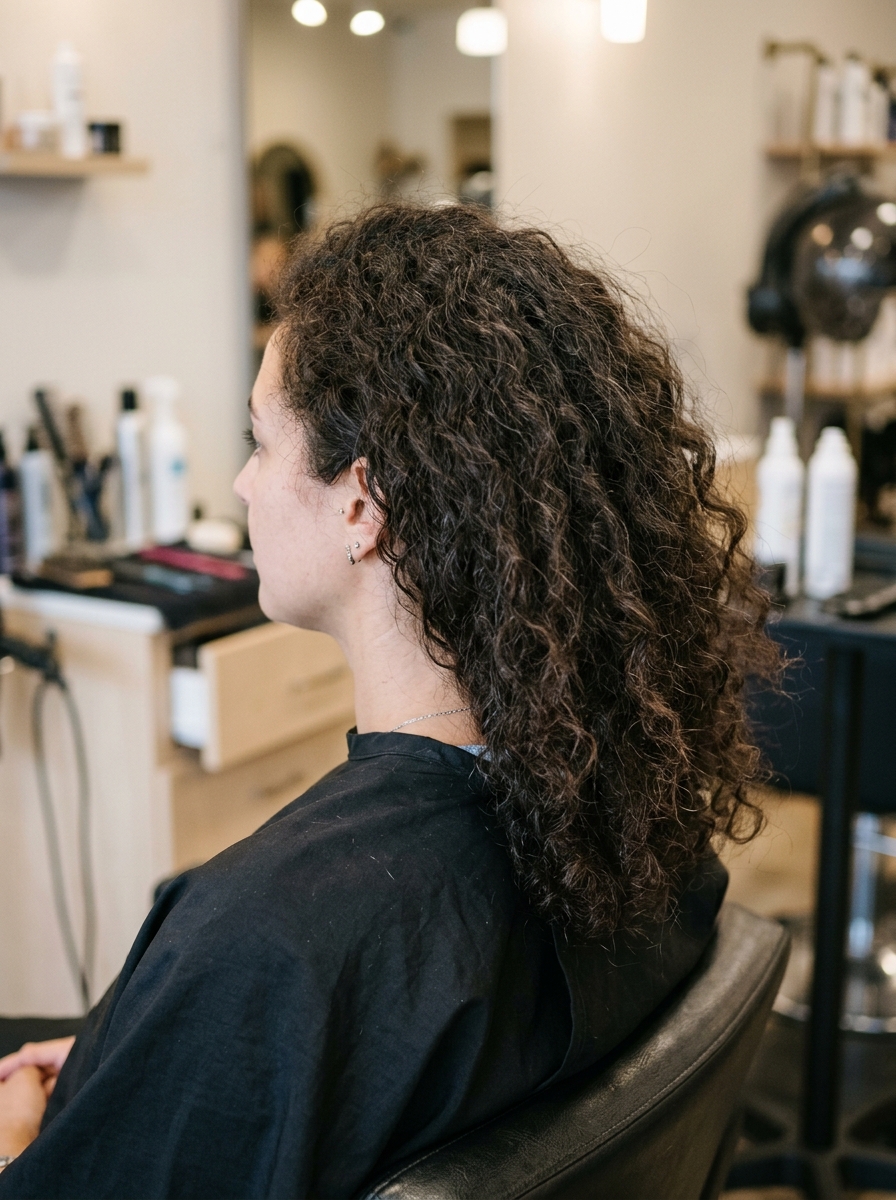Curl Hydration & Definition Ritual - Voor behandeling